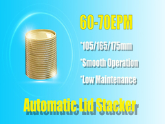 Το αυτόματο μέταλλο μπορεί κάνοντας να επεξεργαστεί την τάση στοιβαχτών 380V 50Hz καπακιών στη μηχανή