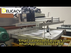 2 pc Κάνουνα κατασκευής μηχανής Εγχειρίδιο σύστημα τροφοδοσίας φύλλου για αυτόματη λειτουργία τρύπησης