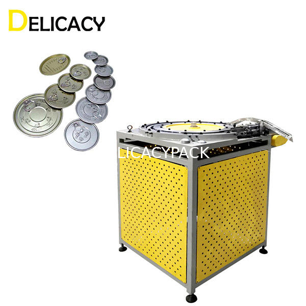 Κατσαρώνοντας μηχανή παραγωγής δοχείων κασσίτερου γραμμών για το τέλος δοχείων κασσίτερου μετάλλων που κάνει 1500 άκρες/λεπτό