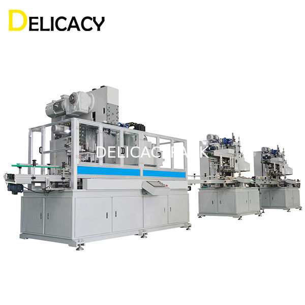 30CPM το αυτόματο δοχείο κασσίτερου που κατασκευάζει τη μηχανή για μικρό τετραγωνικό ορθογώνιο μπορεί παραγωγή οργανισμών