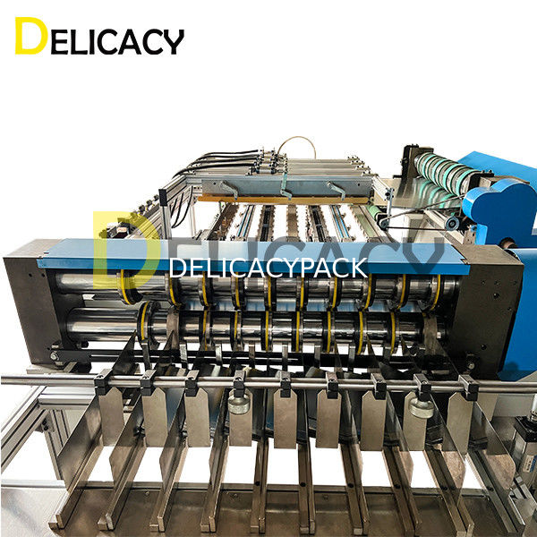 50Hz αυτόματη μηχανή κοπής σύνθετων μετάλλων για την γραμμή παραγωγής κονσερβοειδών