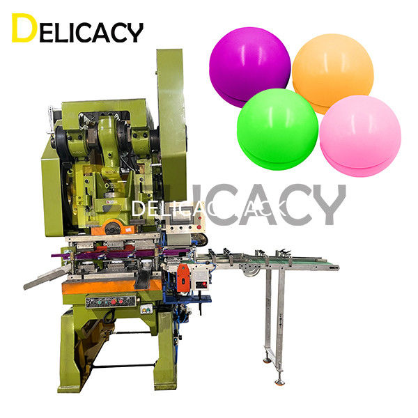 Κούφια μαγνητική σιδηροδρομική σφαίρα αυτοματοποιημένη γραμμή παραγωγής αποδοτική παραγωγή παιδικών παιχνιδιών