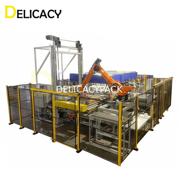 Βελτίωση της παραγωγικής αποδοτικότητας με πλήρως αυτοματοποιημένη ρομποτική συσκευαζόμενη μηχανή για κάλυψη με εύκολη απολέπιση